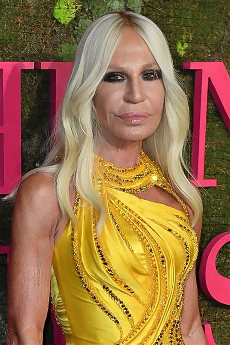 versace donna saldi|current pictures of donatella versace.